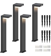 VerLuce - Solar Pathway Lights - Walkway Solar Lights For Outside - PIR Sensor & Two Lighting