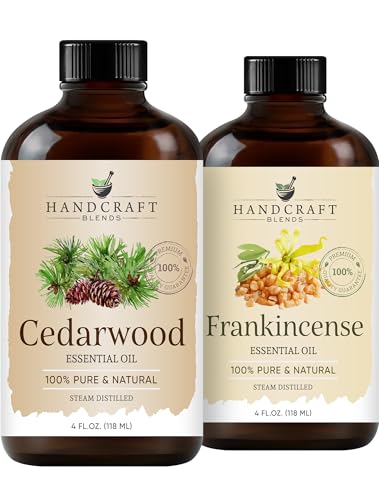 Set Handcraft Blends Aceites Esenciales Frankincense y Cedarwood