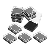 Rangement sans effort : la conception du couvercle et de la base assure un rangement et une organisation faciles de divers articles de bijouterie, les gardant bien rangés et protégés, présentoir de collection d'épingles, porte-médailles