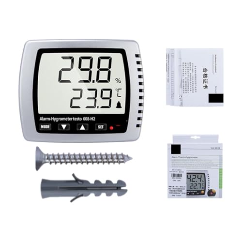 Hygromètre, testeur de point de rosée 608-H2 et alarme LED