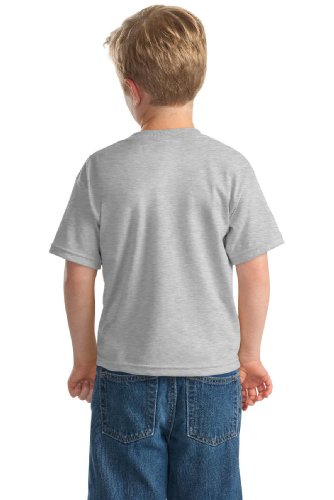 Image of Gildan Youth DryBlend 50 Cotton /50 Poly T-Shirt. 8000B - [Heather Deep Royal]