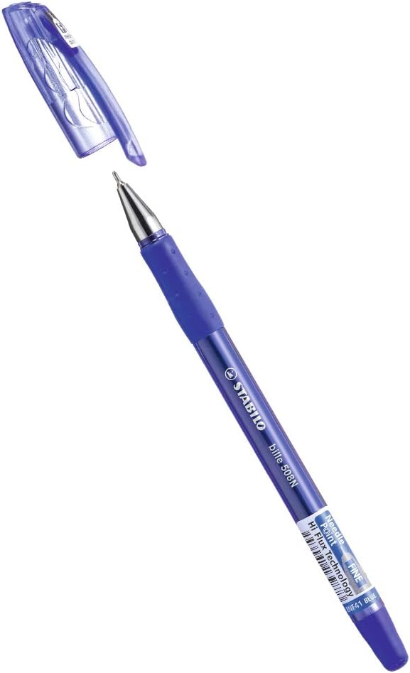 Stabilo Bille 508NF 34.1901 - Blister Caneta Esferográfica, 0.4 mm, Azul