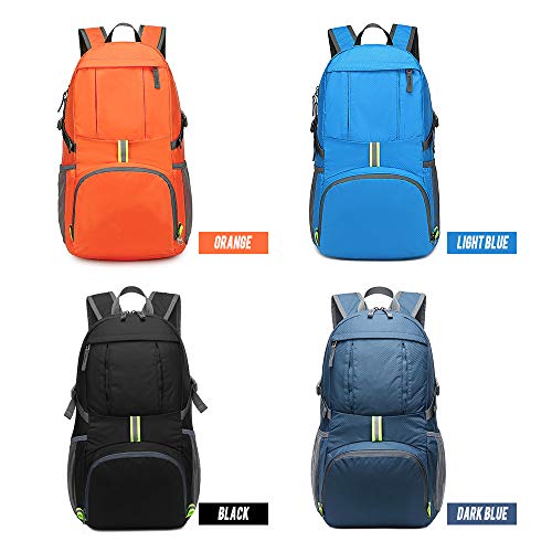 DECDEAL 35L Leve Dobrável Mochila Repelente De Água Saco Pacote para Camping Escalada Caminhadas Via