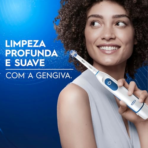 Escova Dental Elétrica Oral-B Pro-Saúde Power + 2 Pilhas