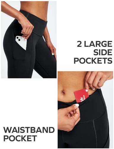 Ewedoos Leggings with Pockets for Women High Waisted Athletic Workout Compression Leggings Tummy Control Yoga Pants Women3