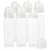 Evenflo Feeding Premium Proflo Vented Plus Polypropylene Baby, Newborn and Infant Bottles - Helps Reduce Colic - Clear, 8 Ounce (Pack of 6)