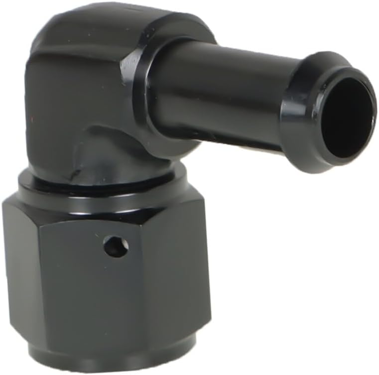 Genuine For Female Swivel to 3/8" Hose Barb Fitting Adapter 90 Degree 6AN OEM Genuine Replacement