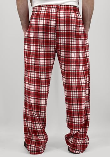 Image of Andrew Scott Men's Flannel Drawstring Pajama Pants | Plush Flannel Fleece | Pockets | Drawstring