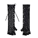 Women's UV Protection Long Lace/Solid Colored Fingerless Gloves
