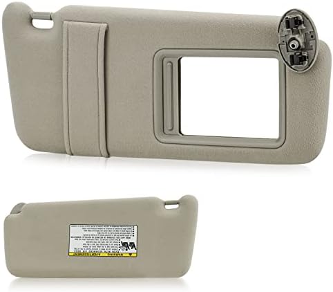 Left Driver & Right Passenger Side Sun Visor SunVisor With - View #6