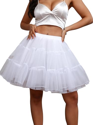 BABYONLINE D.R.E.S.S. Women's 50s Vintage Petticoat Tutu Slips Underskirt Women Crinoline