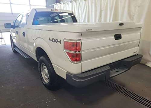 Left Driver Side Tail Light Compatible With 2009 2010 2011 2012 2013 2014 Ford F150 F-150 Tail Light Housing - Chrome Trim #TOP5