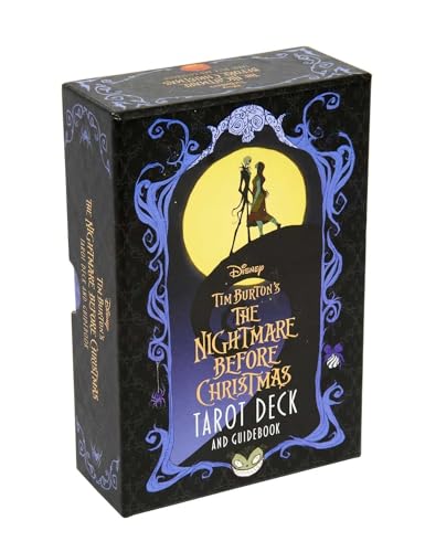Image of AYME Tarot Cards With 78 Pieces The Nightmare Before Christmas Decks Traditional Standard Tarot Deck Fortune Telling Card GameGame Divination Tools For Beginners, Adults (Style 20)