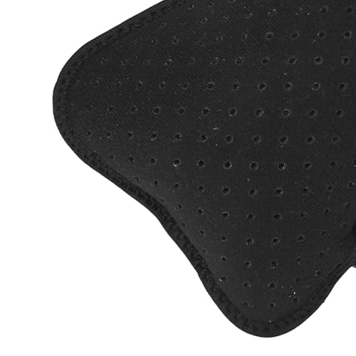 Miniatura 9 de Spyminnpoo Almohada Inflable, Tipo De Prensa Manual Ajustable Soporte Lumbar Inferior Trasero Cojín Para Coche Viaje Oficina Negro