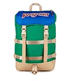 JanSport Skip Pack Backpack – 28L Capacity, Fits 13.5" Laptop, Large Main Compartment, Side Water Bottle Pocket – Ideal for Work & Travel, Jelly Kelly