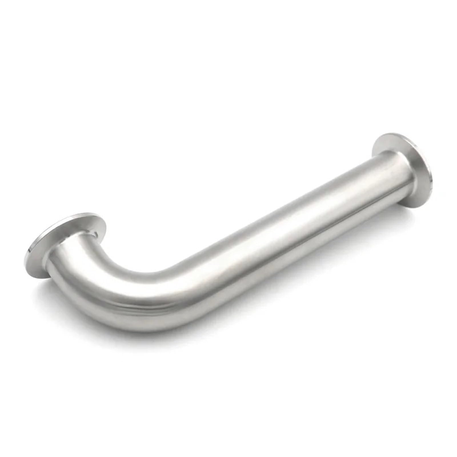 Codo de 90 Grados de Acero Inoxidable 304, Abrazadera Triple, extensión Larga, 25, 38 y 51 mm, Accesorio for tubería de 1", 1,25", 1,5" y 2"(OD38x50.5 L457mm)