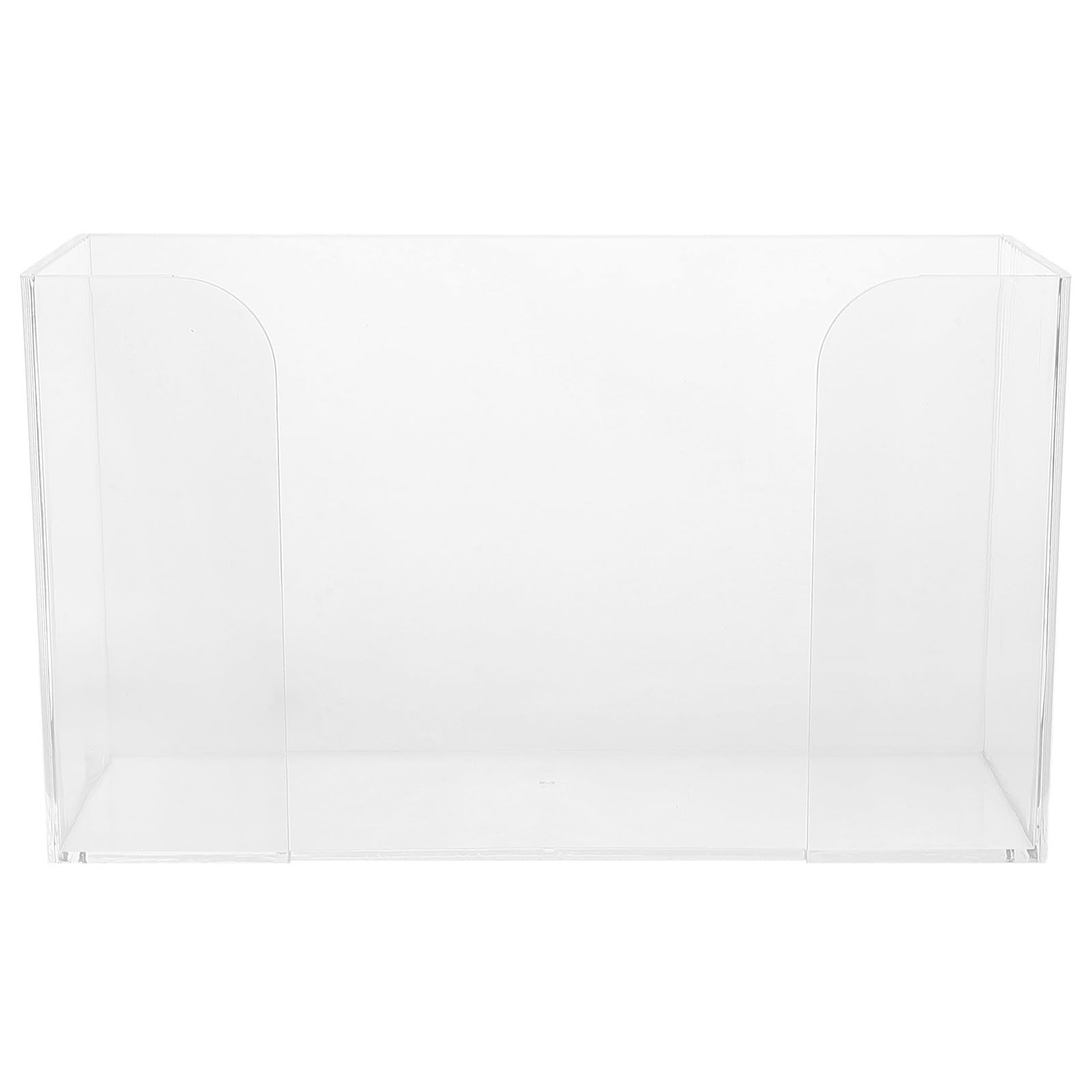 Caja organizadora para pañuelos de papel transparente y resistente