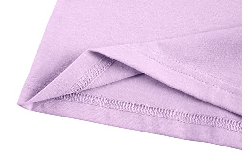 Image of Imily Bela Girls Cap Sleeve Summer Tops Casual Crewneck Loose Tshirts with Pocket