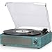 Record Player Turntables for Vinyl Records Suitcase Portable Record Player with Speakers Vinyl Record Player Wireless Turntable Vinyl Player Vintage Record Player Support USB SD Phonograph