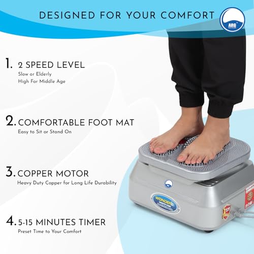 Image of ARG Arogya Full Body Oxygen Blood Circulation Massager Machine For Magnetic & Metal Therapy, Acupressure Infrared & Vibration Massage For Joint Pain, Muscle Relaxation (Bcm Wonder) (BCM Wonder-2)