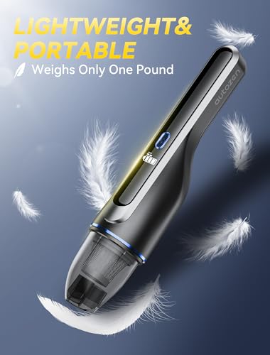 Image of Handheld Vacuum Cordless - Car Vacuum with Brushless Motor 15000PA Suction, 1.2lbs Lightweight, 2H Type C Fast Charge, LED Light&Screen Display, Portable Mini Vacuum for Car Home Cleaning, H4 Olam