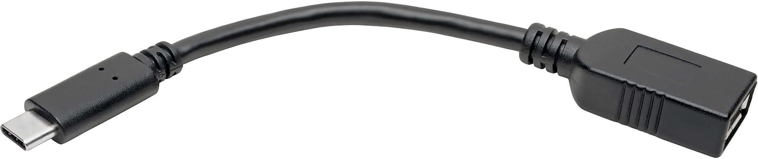 TRIPP LITE USB C to USB-A Cable 3.1 5 Gbps Type C, 3' (U428-C6N-F)