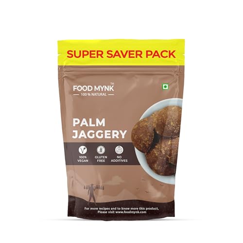 Image of Food Mynk Palm Jaggery (250g) | Thati Bellam | Karupatti | Date Palm jaggery | Nolen Gur | Khajur Gud | Patali Gur | Panavellam | No Preservatives (250g)