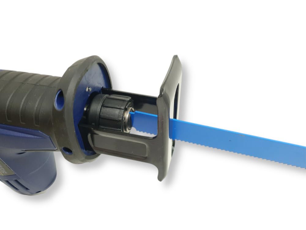 ROYCE RCRS12V SEGHETTO ALTERNATIVO ELETTRICO RICARICABILE A GATTUCCIO 2 BATTERIE MULTIMATERIALE CON DOPPIA BATTERIA AL LITIO 1500mAh