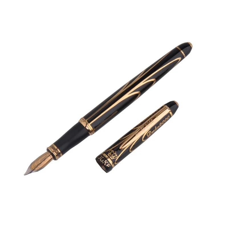 Stylo-plume à pointe moyenne XMKT pour un tracé précis et une encre noire fluide