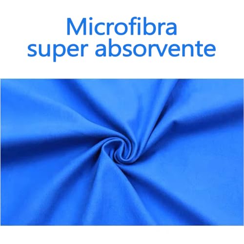 Toalha microfibra banho natação camping viagens compacta leve praia mochilão academia