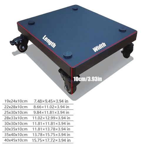 Base estabilizadora de absorción de impactos plataforma móvil de sonido 3