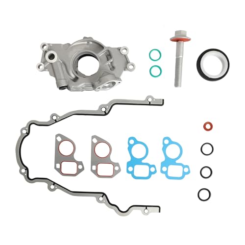 Melling M295HV High Volume Oil Pump Kit for GM 4.8L/5.3L/6.0L Engines - Compatible with Chevy Silverado GMC Sierra Cadillac Escalade Includes Gaskets & Balancer Bolt Replaces 12696357 12586665