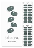 ohora Semi Cured Gel Nail Strips (N Tint City) - Works with Any Nail Lamps, Salon-Quality, Long...