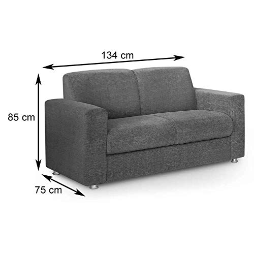 Sofá 2 Lugares Roma Corino Bege