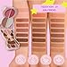 KimChiChic Beauty Teddy Kim Palette - 17 Playful Eyeshadows, 2 Blushes, 2 Highlighters, Cruelty Free Makeup Palette, Girlfriend Pink 1.09oz
