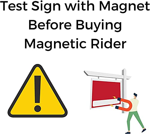 Coming Soon Sign For Estate Rider,Reusable Magnetic And Adhesive Sticker Option,Magnetic Coming Soon Sign For Realtors, Magnetic Coming Soon Sign For Real Estate (12 X 4 Inch） #TOP5