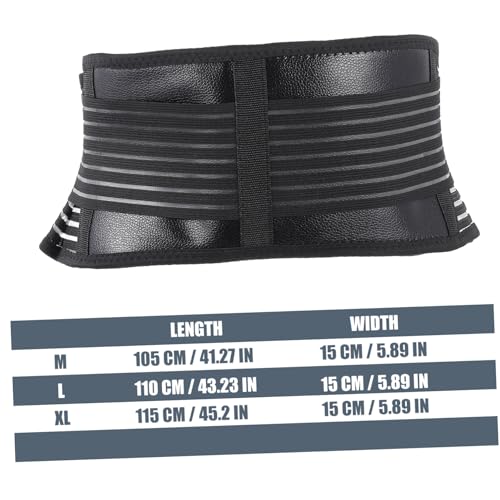 Faja lumbar autocalentable para alivio lumbar unisex miniatura 2