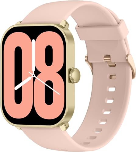 Smartwatch SW070F de sport couleur rose et or pour suivre vos activités physiques