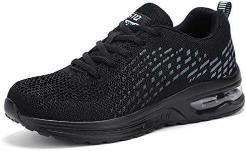 STQ Running Shoes Women Air Cushion Sneakers Casual Fashion Breathable Lightweight Walking Shoes Women