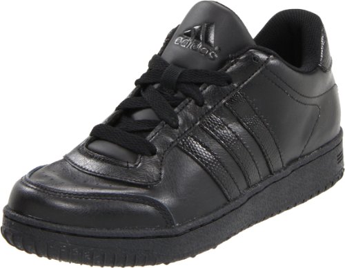 adidas Supercup Low Basketball Shoe (Little Kid/Big Kid),Black/Black/Black,6.5 M US Big Kid
