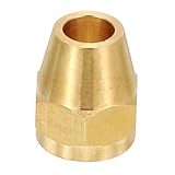 Specification: Materiel: Laiton; Taille OD Du Tube Adapte: 5/16pouce (8mm); Taille Du Filetage: 5/16pouce Flare; Largeur Hex: 16mm/ 0.63pouce; Longueur: 20mm/ 0.79pouce; Plage De Temperature De Travail: -65 a 250 Degres F; Liste Des Emballages : 1Pcs x Ecrou A Raccord Court
