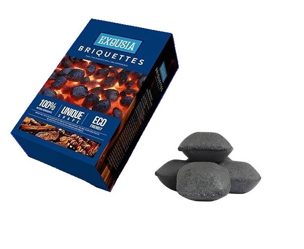 Napoleon Coconut Shell Charcoal Briquettes - 5Kg : Amazon.in
