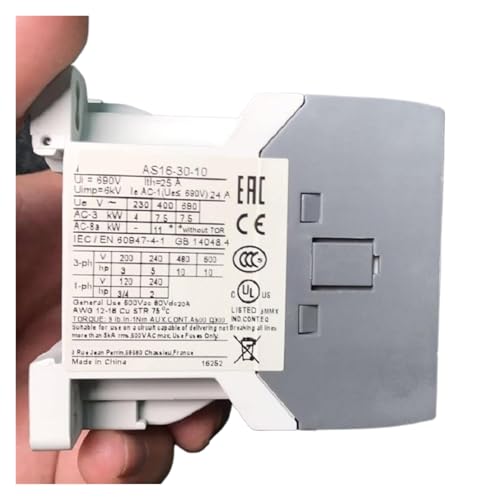 Contacteur CA AS16-30-01-23 110V résout les courts-circuits de commande - 2