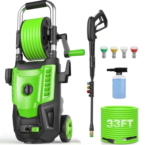 2026 Electric Pressure Washer 4800 PSI Green Review