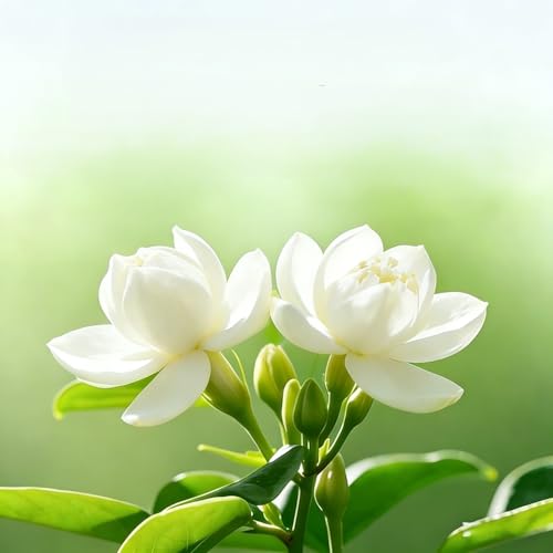 NASLAPH Dried Jasmine Flowers, Jasmine Buds Tea Loose Leaf, Authentic Chinese Jasmine Scented Tea 3.88Oz/110g