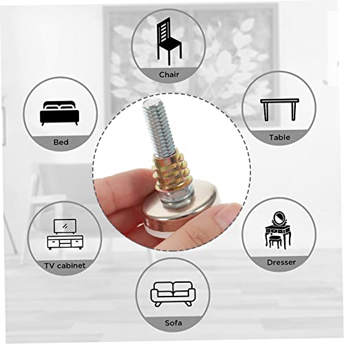 Niveladores de muebles para suelos irregulares de cocina y terraza pack de 8 patas ajustables 6