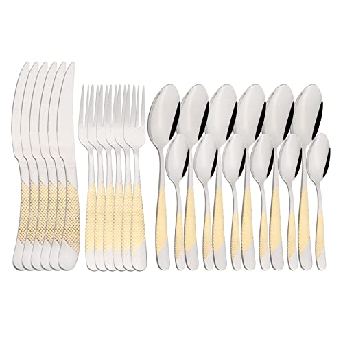 Set Cuchillos Cocina 24 Piezas Acero Inoxidable miniatura 2
