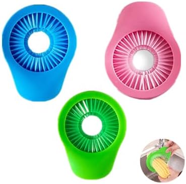 2 piezas de removedor de seda de maíz multifuncional cepillo de limpieza de maíz cepillo de seda de maíz cepillo de seda vegetal removedor de seda