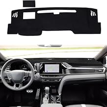 auovo Dashboard Cover Mat Compatible with Toyota Camry Accessories 2025 2026 Custom Fit Anti-Slip Center Console Dash Cover Dash Carpet Cover Sunshield Protector Pad