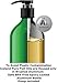 Sardine Anchovy Oil | 1296mg Omega | Unscented Pharmaceutical Grade | For Dogs & Cats | BPA-Free Brushed Aluminum Epoxy Coated Bottle with Pump 33 OZ